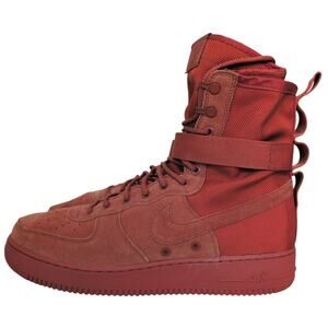 Nike SF Air Force 1 High Men Size 14 Sneaker Shoes Dusty Peach Suede 864024-204